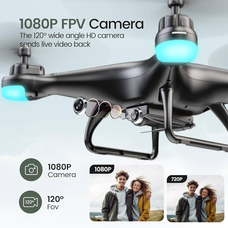 Amazon.com: Holy Stone HS110D FPV RC Drone With 1080P HD